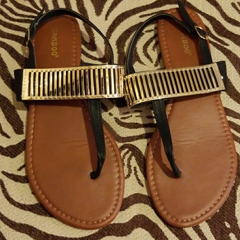Bamboo sandals